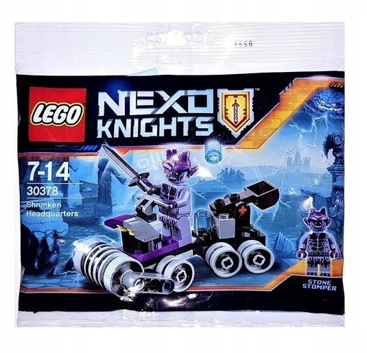 LEGO 30378 Nexo Knights - Kwatera Shrunken ROK 2017