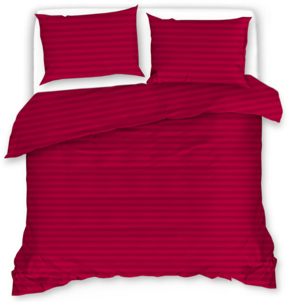 Pościel Hotelowa 200X220 Cristal Czerwona 3016