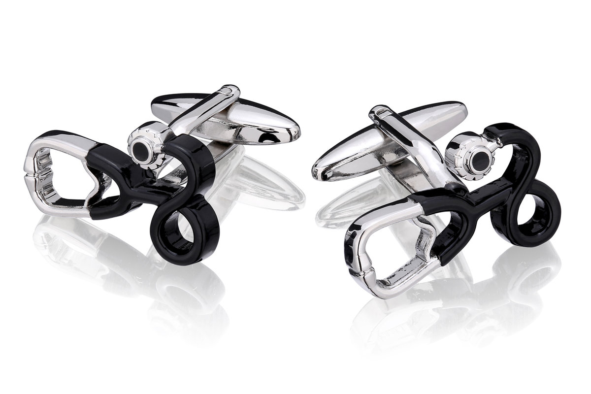 Spinki do mankietów Medyczne Dla lekarza - Stetoskop SD-1230