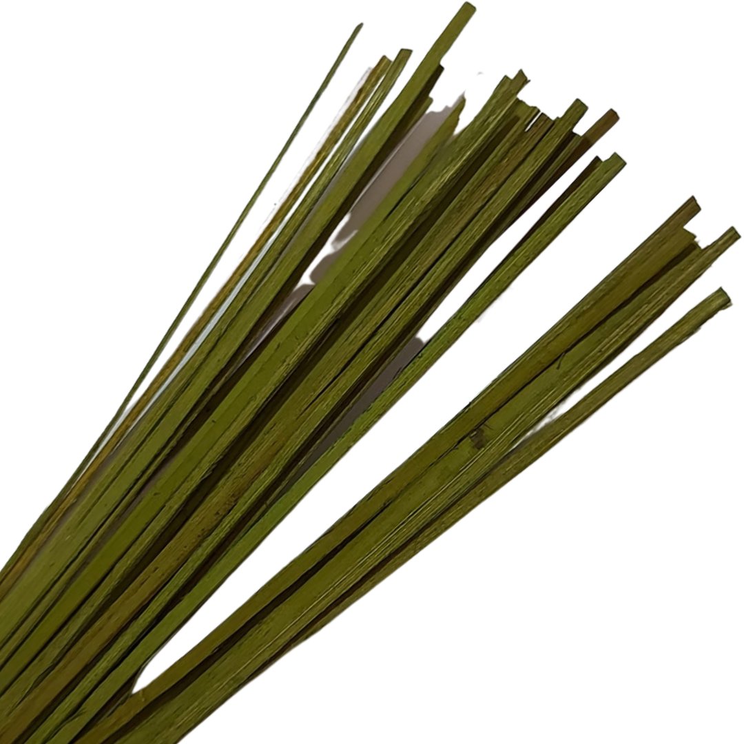 [61243] Rattan płaski około 45-50g oliwkowy