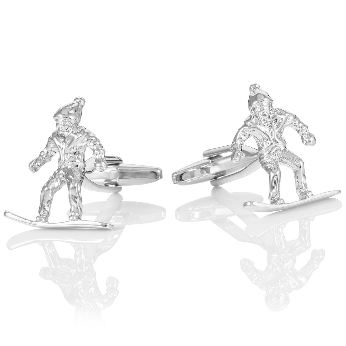 Spinki do mankietów Snowboard X2 N179