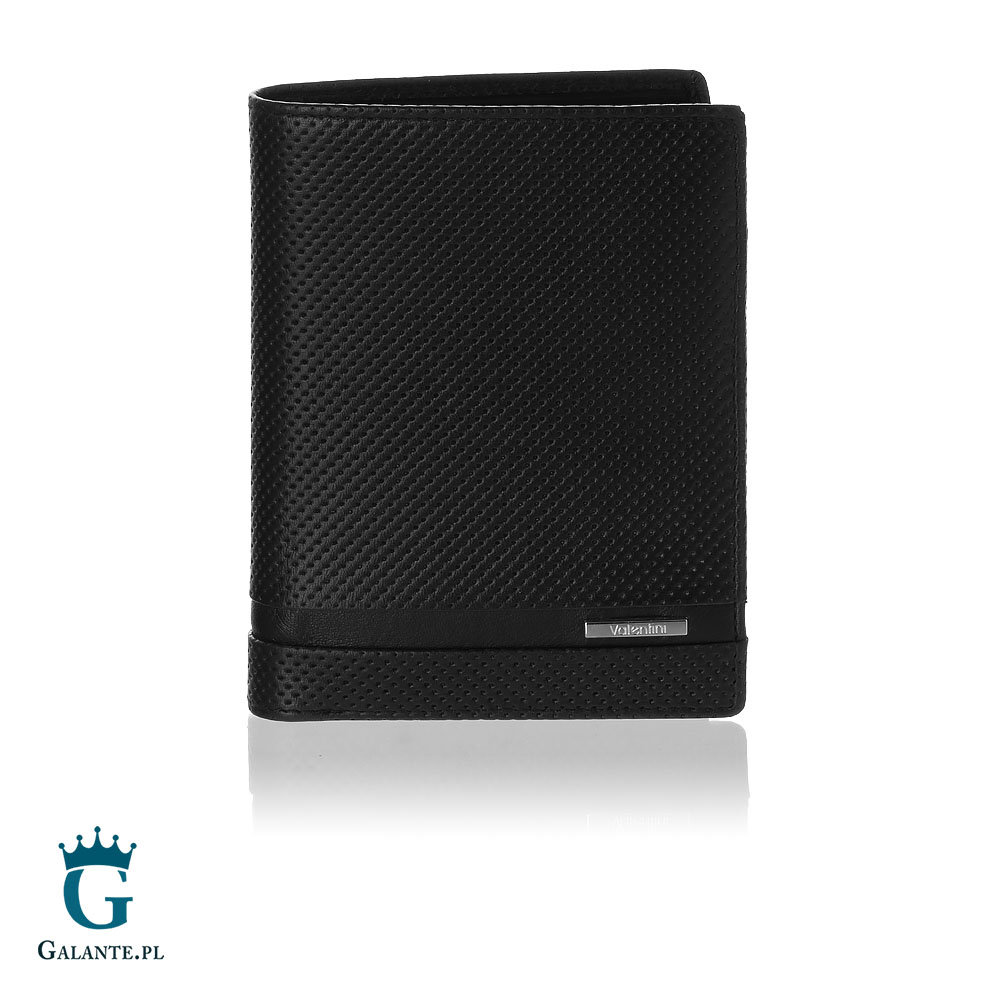 Duży portfel męski Valentini Perforated 13V-467 z RFID