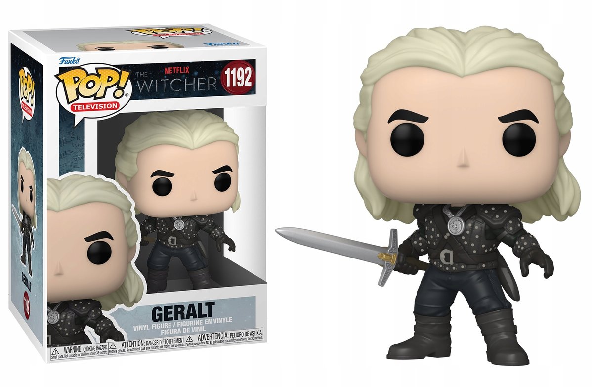 Figurka Funko Pop! TV: The Witcher Geralt z rivii