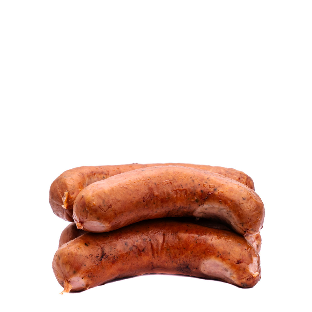 Kiełbasa na grilla i do gotowania tradycyjna wędzona parzona 400g - Schronisko Bukowina