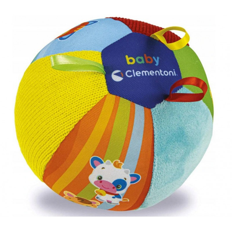 KOLOROWA DLA DZIECI MUZYCZNA PIŁKA ZWIERZĄTKA