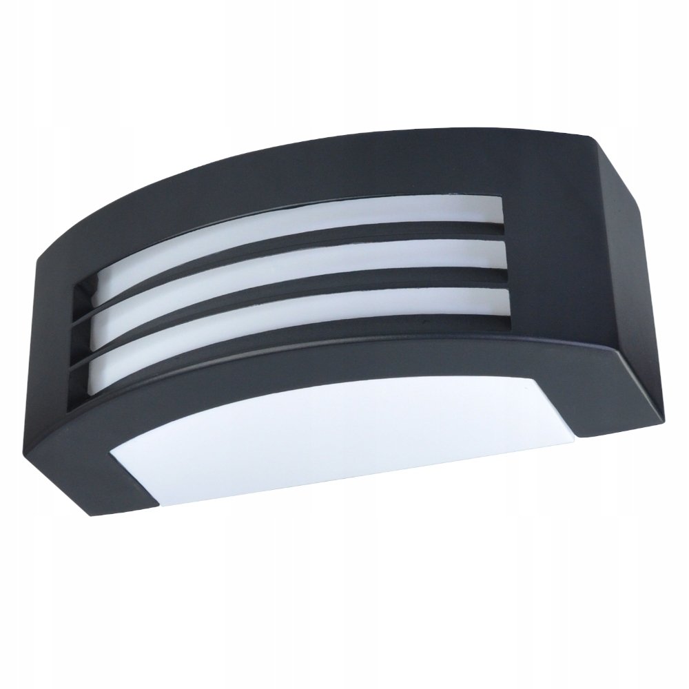 Lampa elewacyjna zewnętrzna kinkiet LED czarny