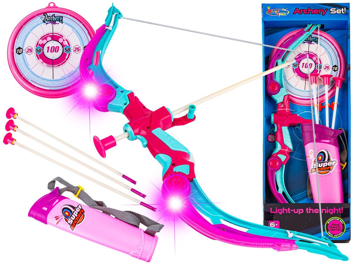 DLA NAJMŁODSZYCH ZESTAW ŁUCZNICZY AKCESORIA,