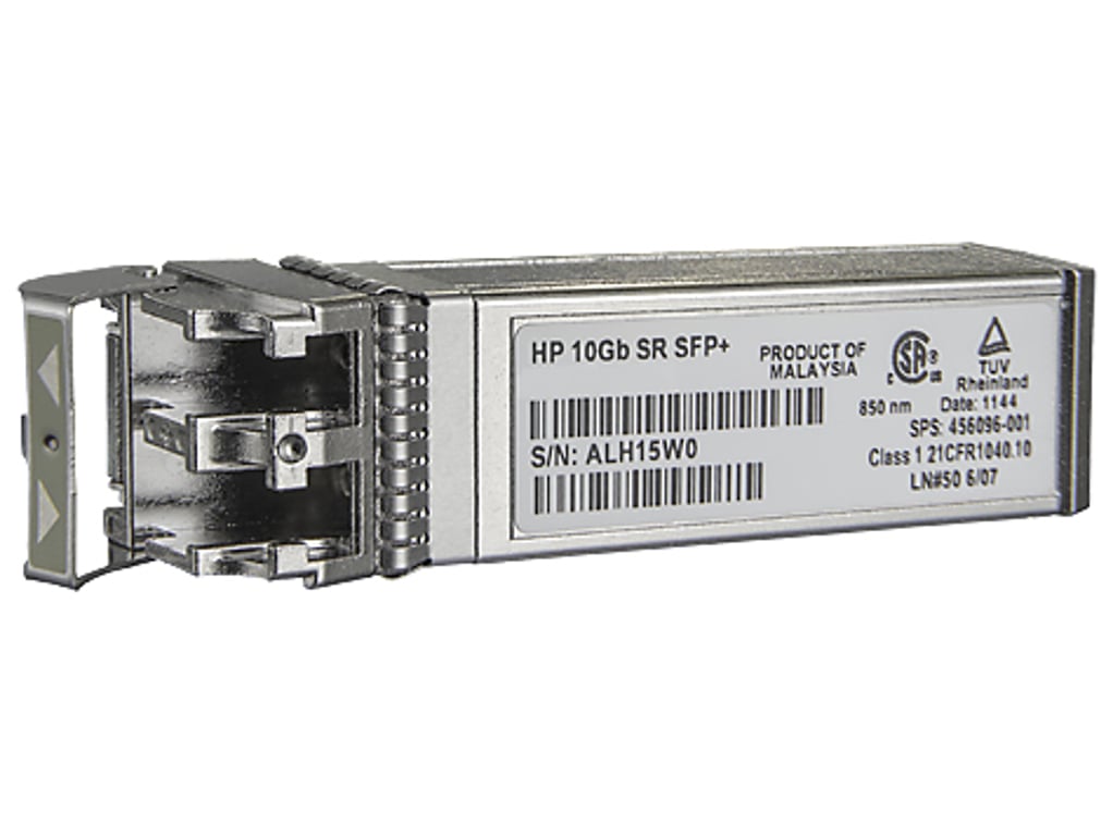 HPE BladeSystem c-Class 10Gb SFP+ SR Transceiver moduł przekaźników sieciowych Swiatłowód 10000 Mbit/s SFP+ 850 nm 455883-B21-RFB