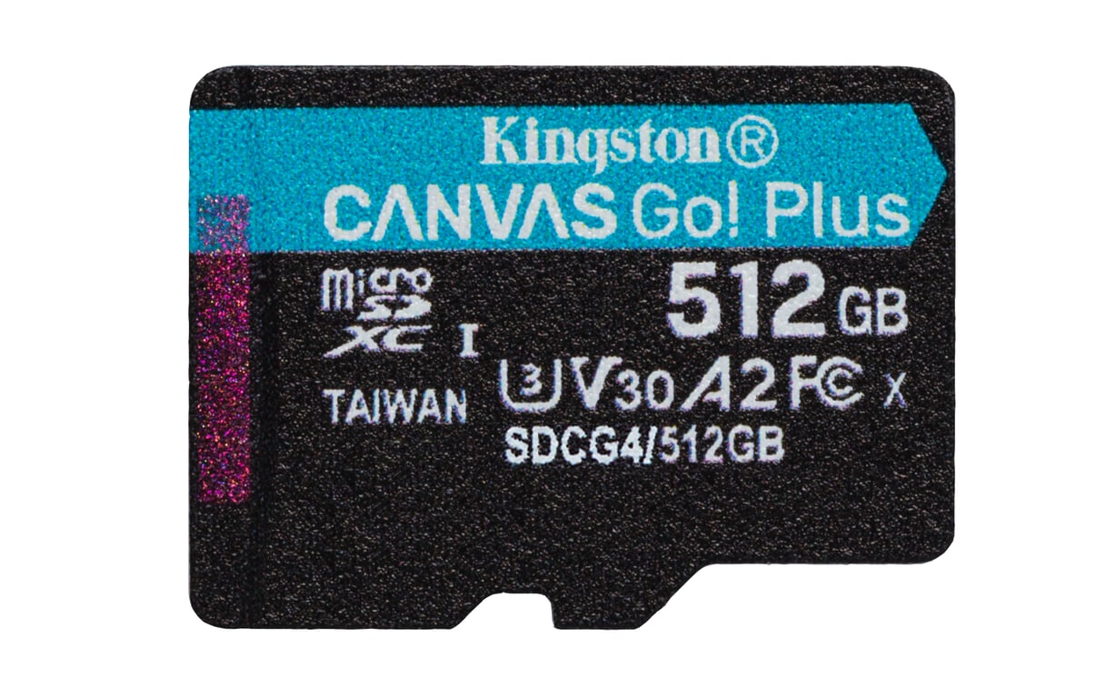 Kingston Technology Canvas Go! Plus 512 GB MicroSD UHS-I Klasa 10 SDCG4/512GBSP SDCG4/512GBSP