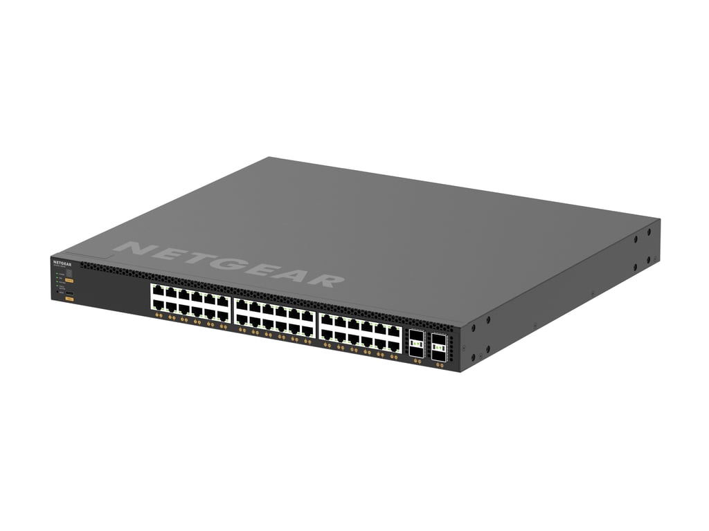 NETGEAR M4350-36X4V Zarządzany L3 10G Ethernet (100/1000/10000) Obsługa PoE 1U Czarny