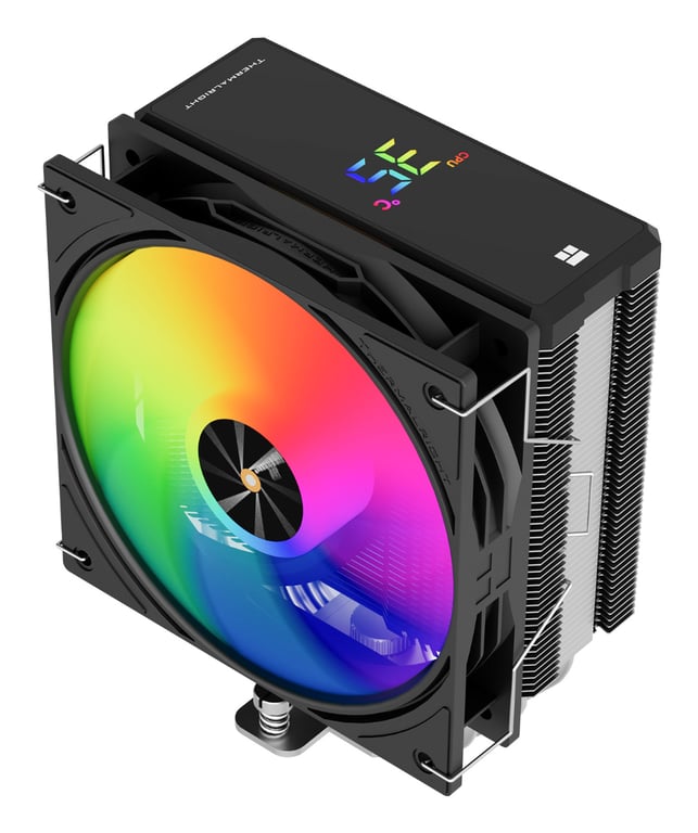 Thermalright Assassin X 120 R Digital ARGB BLACK Procesor Chłodnica powietrza 12 cm Czarny