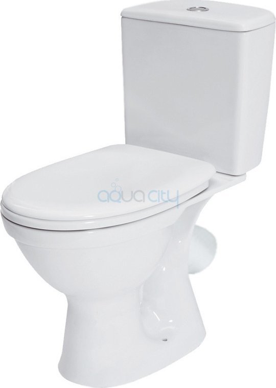 Zestaw kompaktowy WC K03-036 / MITO BY CERSANIT / MERIDA / KOMPAKT 484 ME031 ODPŁYW UKOŚNY 3/6 DESKA DUROPLAST /