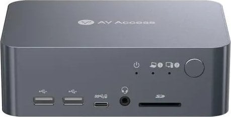 iDock C10 KVM Switch 2x host USB-C z USB 3.0, 4K Dual Monitor, 60W PD odświeżanie do 165hz iDock C10