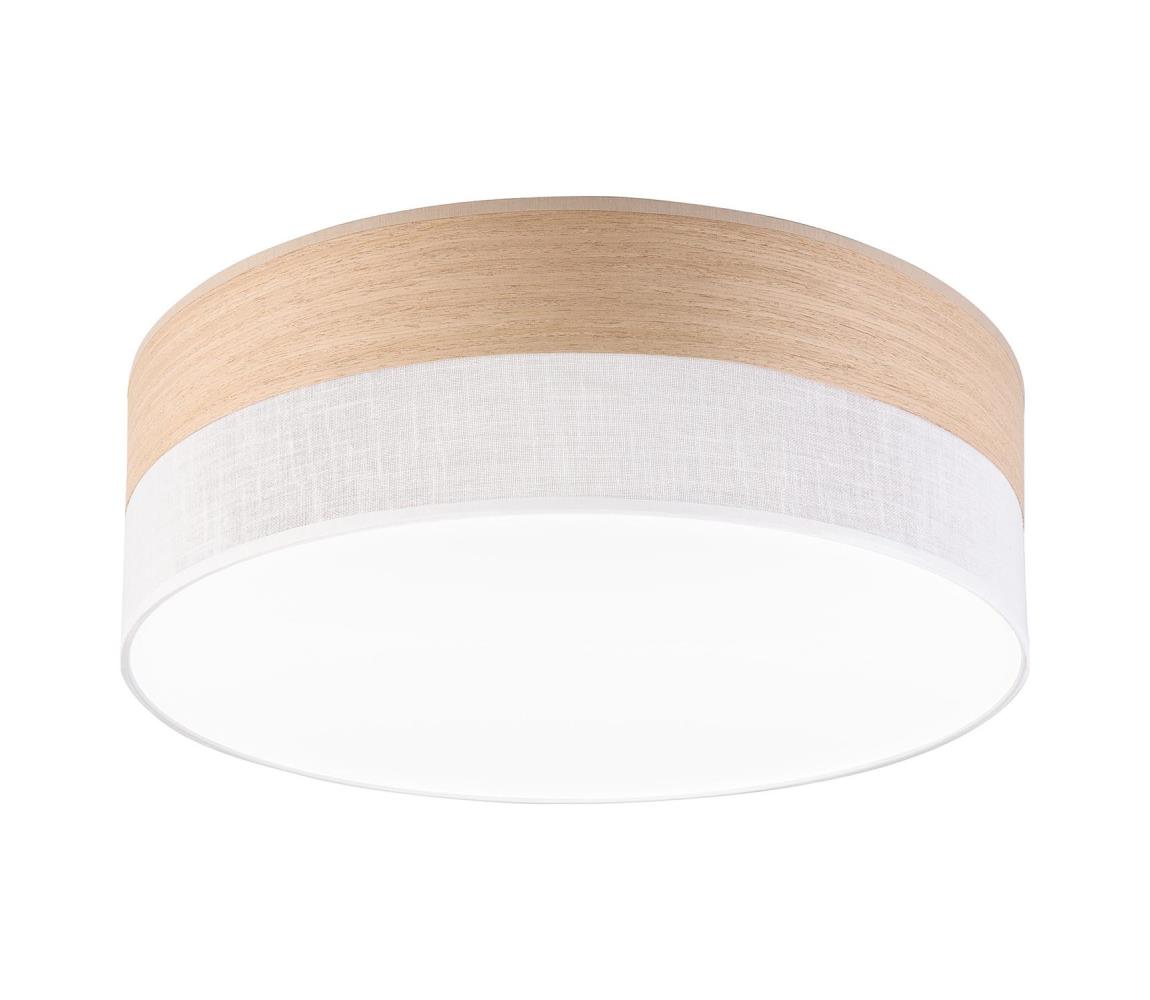 LED Plafon SIRJA WOOD LED/36W/230V śr. 45 cm biały/dąb