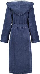Cawo Szlafrok damski Basic Hooded Sea