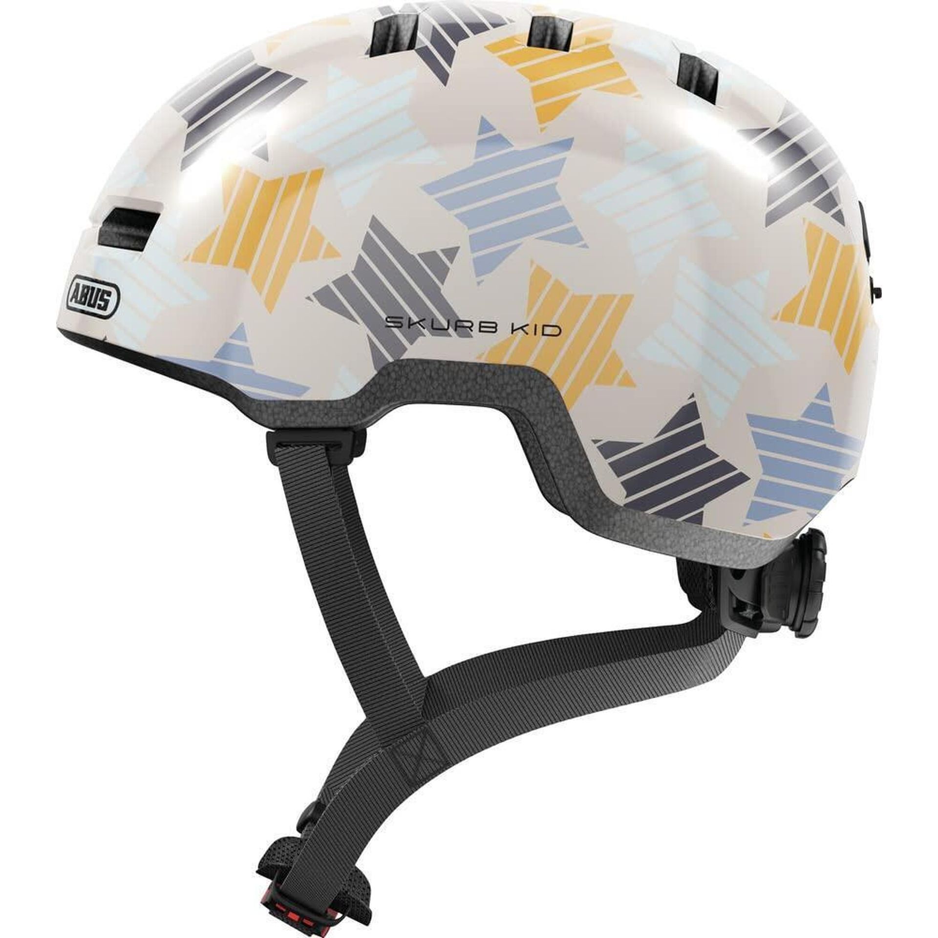 Kask Rowerowy Dziecięcy Abus Skurb Kid M 50-55CM Grey Stars