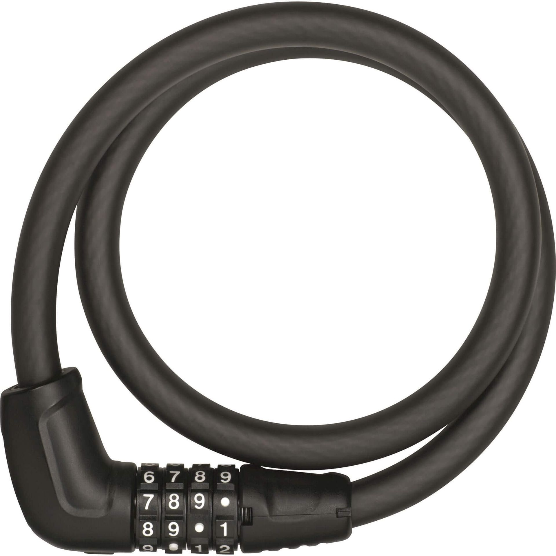 Zapięcie rowerowe ABUS Tresor 6412C/85 + uchwyt SCMU Linka Czarny