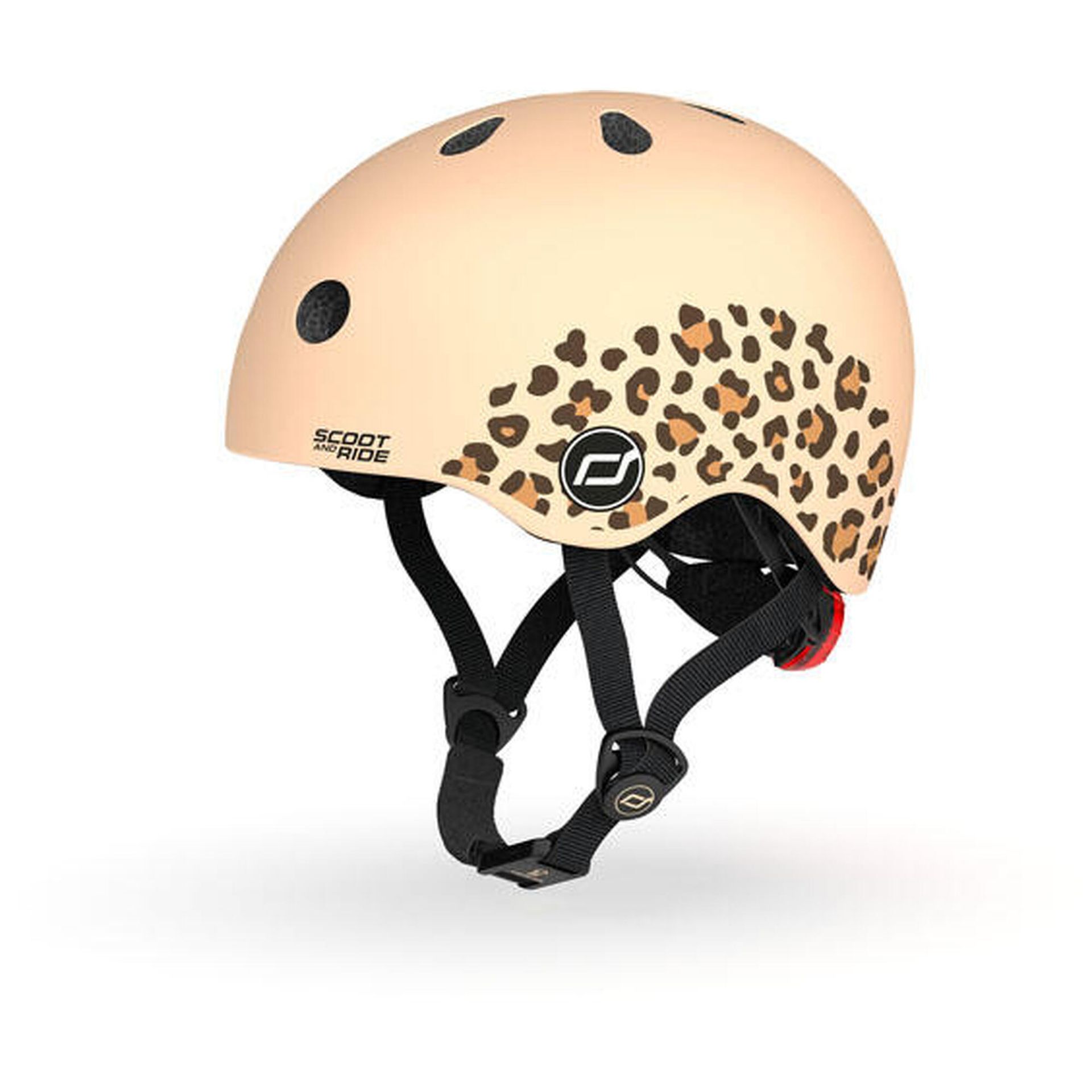 Kask XXS-S dla dzieci 1-5 lat Leopard Scootandride