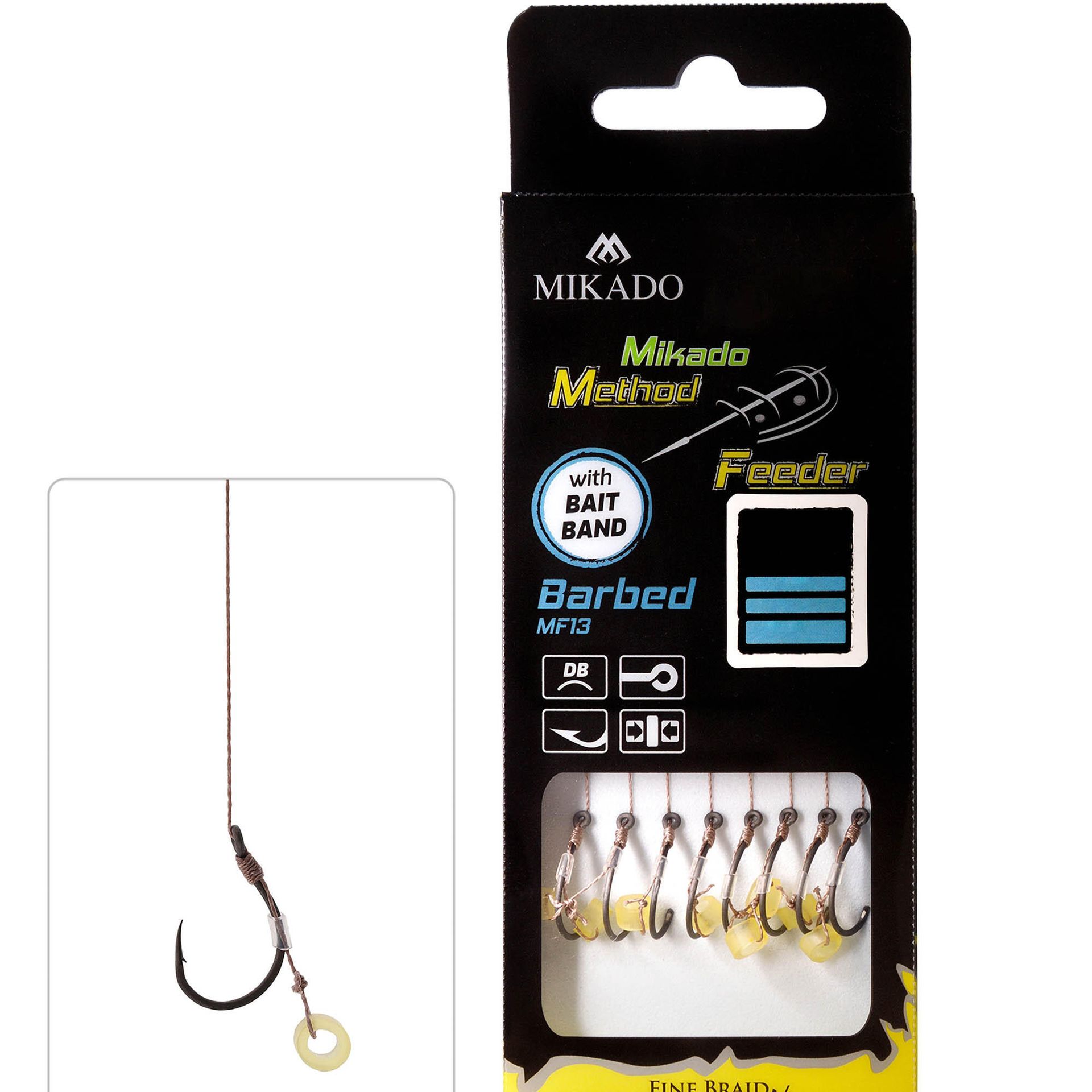 Przypon MIKADO Method Feeder HMFB213G-4 0.16 mm / 10 cm
