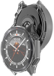Bizon Etui z osłoną ekranu Case Watch Felipe do OnePlus Watch 3 / Oppo Watch X2, przeźroczyste