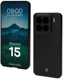Bizon Etui Case Łupka do Xiaomi 15, czarne