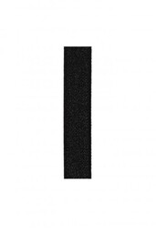 Czarne materiałowe ramiączka 18 mm RB-301