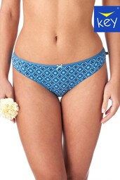 Figi damskie mini bikini (2 pack) niski krój etniczny wzór LPR 633