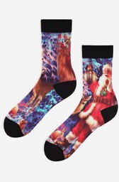 Świąteczne skarpetki męskie Special Santa Claus Marilyn