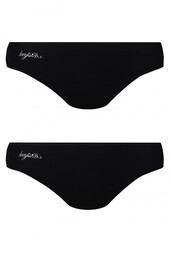 Figi damskie (2 pack) z koronką na pośladkach LPN 010