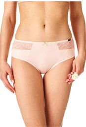 Figi damskie bawełniane (2 pack) z koronkowym wykończeniem LPC 630 Key