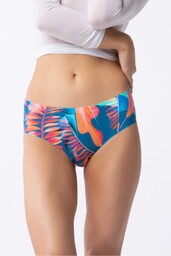 Figi damskie o klasycznym kroju w tropikalny wzór Jungle Simple Classic Julimax