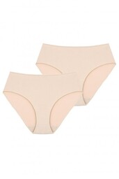 Bambusowe figi damskie (2 pack) z szerszym bokiem LPC 001