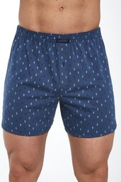Bokserki męskie o luźnym kroju w drobne ananasy 3XL-5XL Comfort 002/262