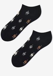 Bawełniane stopki męskie w koty Footies Men Cathole Marilyn