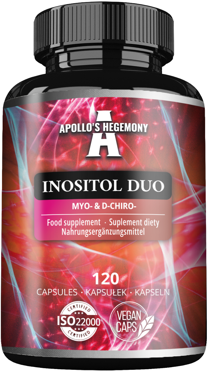 APOLLO'S HEGEMONY INOSITOL DUO MIO-INOZYTOL + D-CHIRO-INOZYTOL 120 KAPSUŁEK