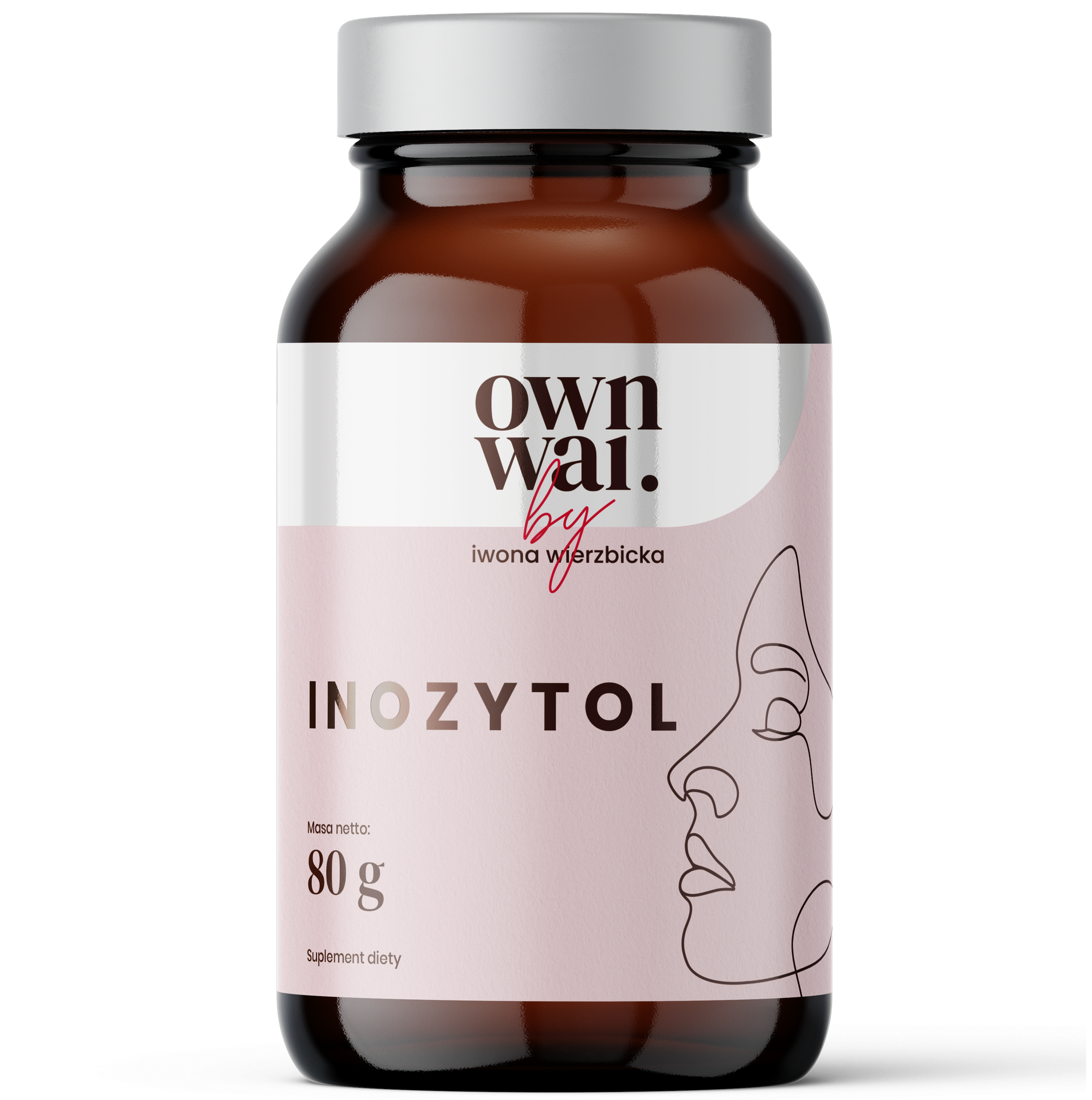 OWNWAI INOZYTOL W PROSZKU MIO-INOZYTOL D-CHIRO-INOZYTOL 80 GRAM