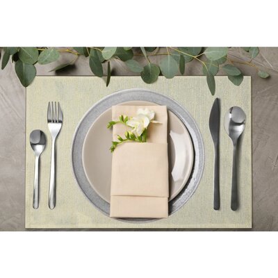 Serweta EUROFIRANY Daga 30 x 40 cm Kremowo-złocisty (4 szt.)