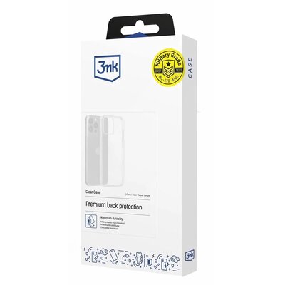 Etui 3MK Clear Case do Motorola Moto G05 Przezroczysty