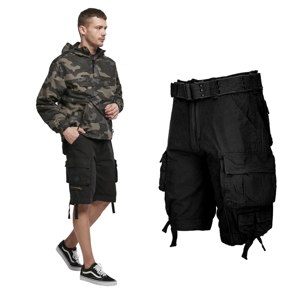 Spodenki Krótkie Męskie BRANDIT Savage Vintage - Czarne  4XL