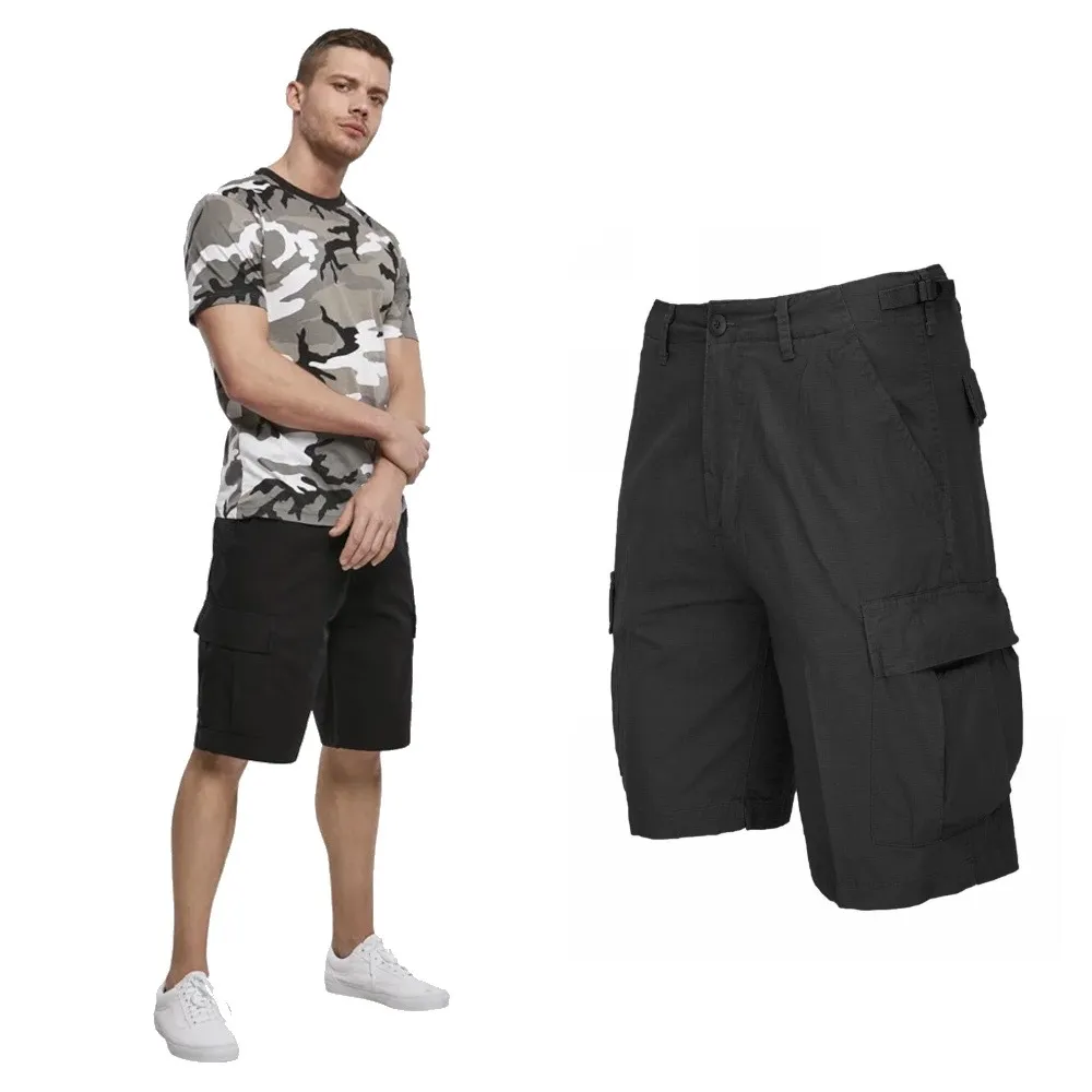 Spodnie Short BRANDIT BDU Ripstop Black  XXL