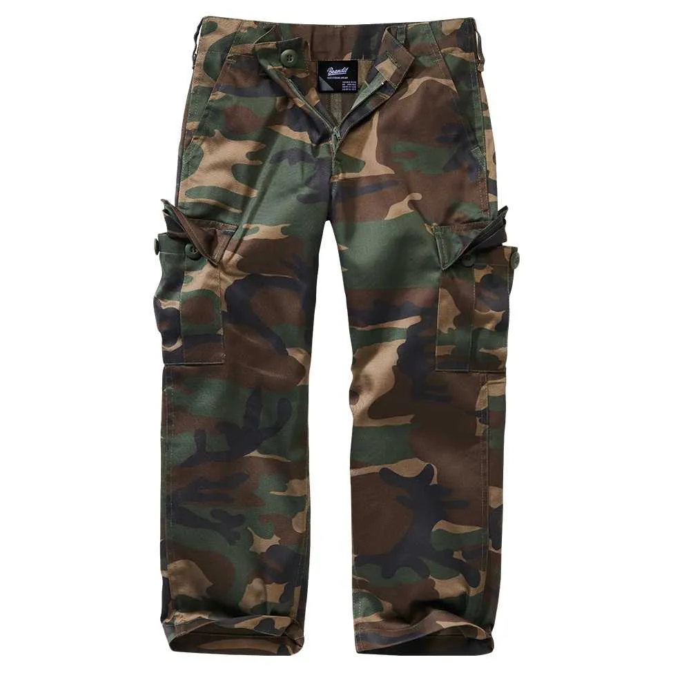 Spodnie Dziecięce BRANDIT Kids US Ranger woodland  146-152 (11-12 Lat)