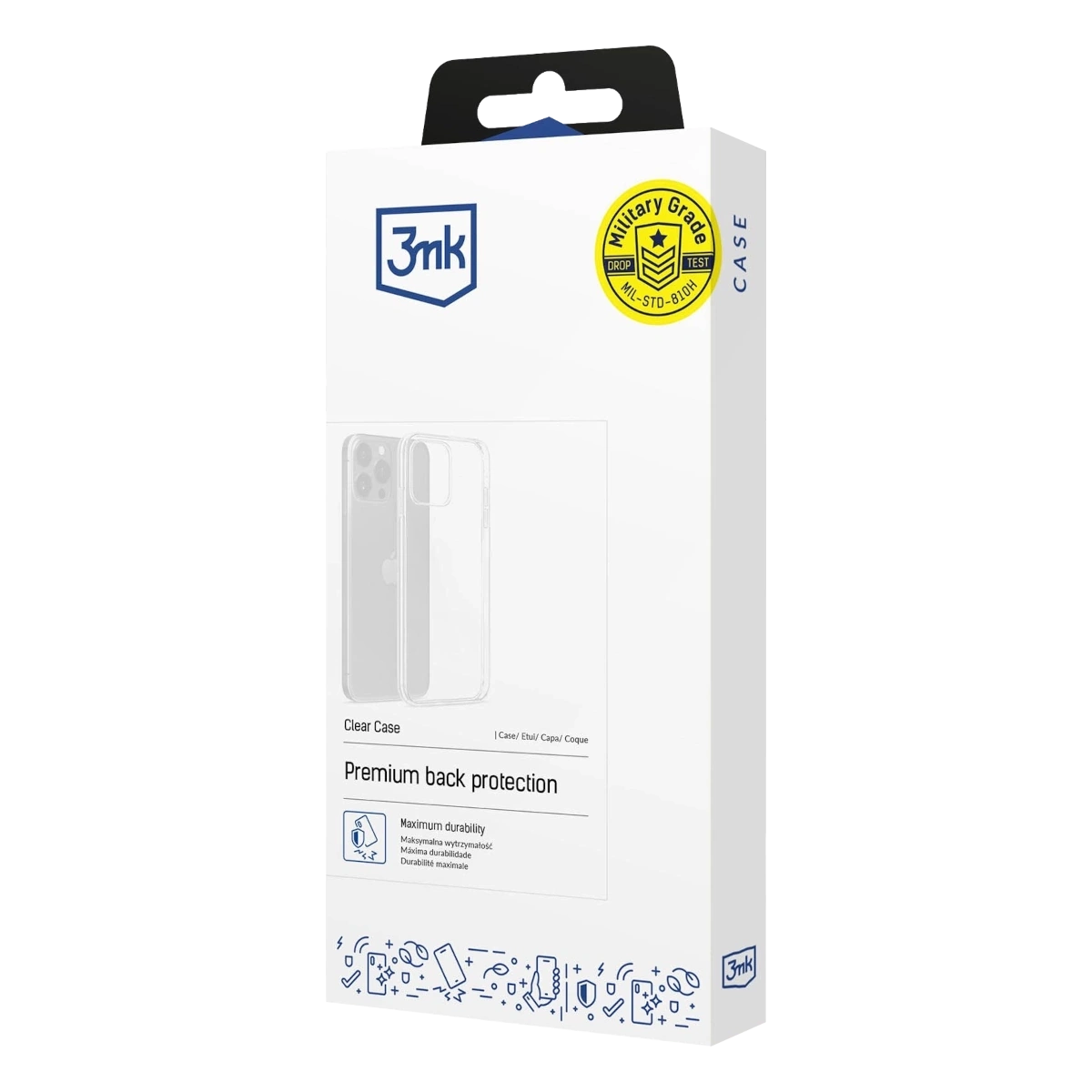 Etui 3MK Clear Case dla Google Pixel 9 Pro Przezroczyste