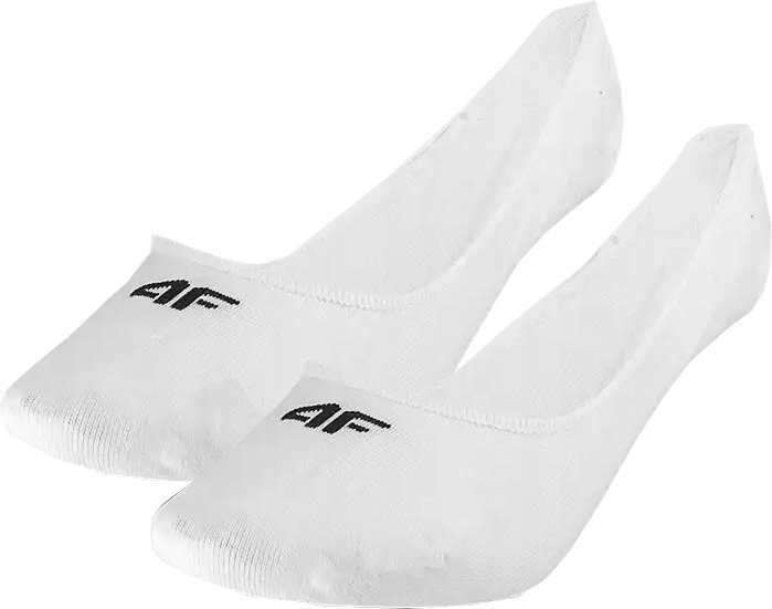 Skarpetki damskie 4F stopki 2-pak SOCF472 10S biały 35-38