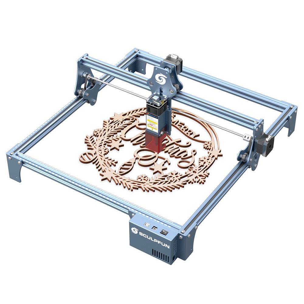 SCULPFUN S9 Pro 10W Dual Laser Engraver 0 06mm High Precision 15mm Wood 10mm Acrylic Cutting 400*410mm 15 7*16 2 inch - EU