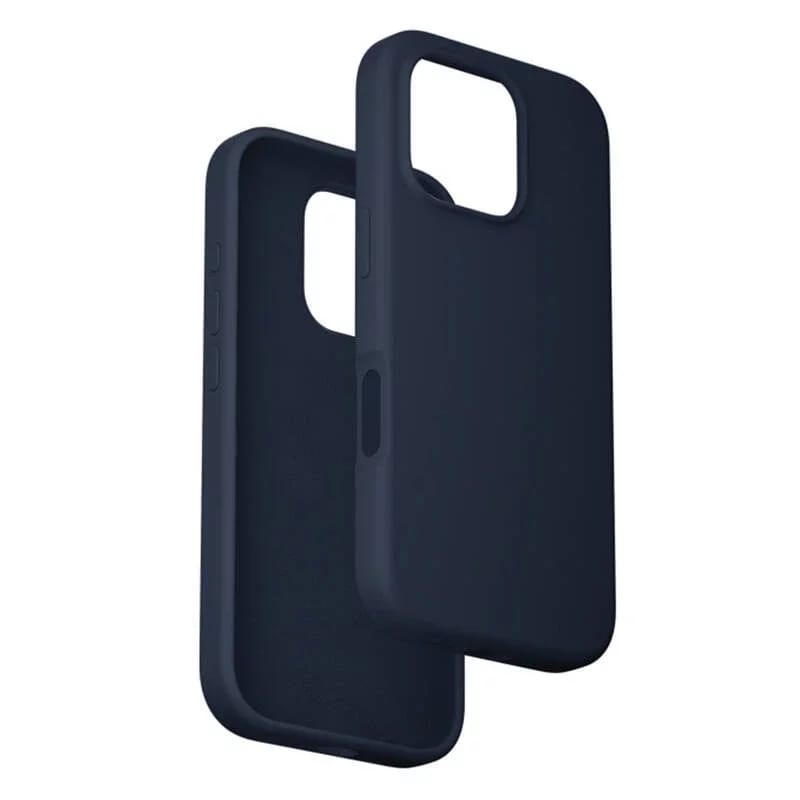 Etui ochronne do iPhone 16 Pro Vention MagSafe silikon niebieskie granatowe