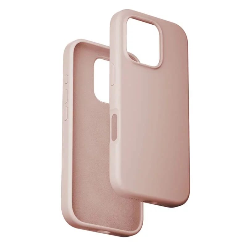 Etui ochronne do iPhone 16 Pro z MagSafe silikon różowe Vention
