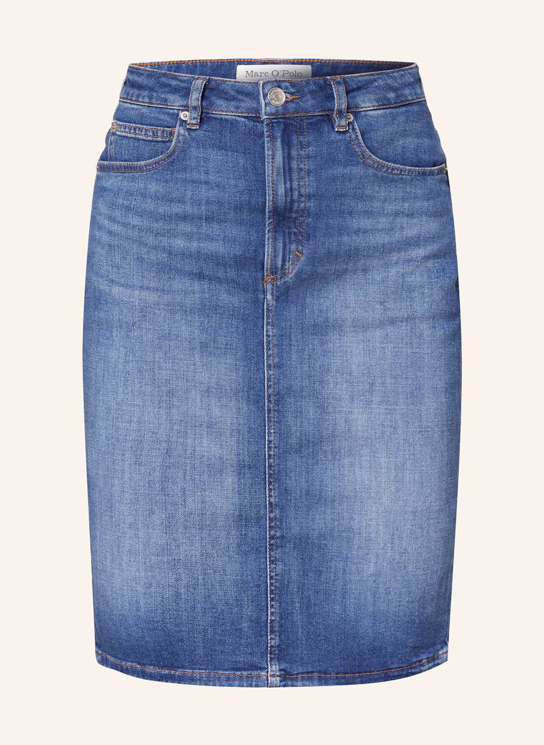 Marc O'polo Spódnica Jeansowa blau