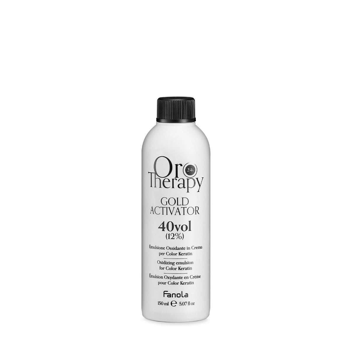Fanola Oro Therapy, kremowy aktywator 40 vol. 12%, 150ml