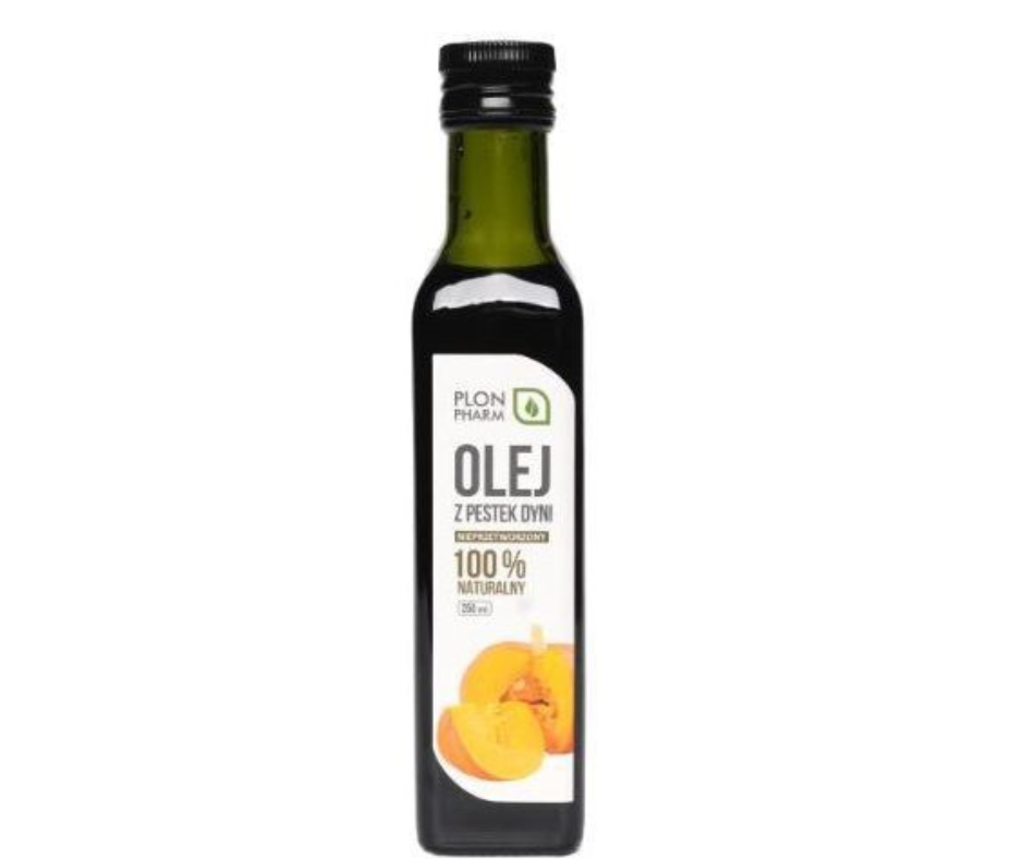 OLEJ z pestek dyni 250ml Plon Pharm