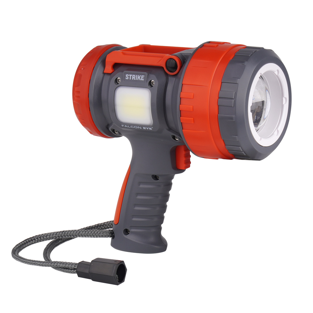 Falcon Eye Strike - 1100 lm - Focus - USB-C - Szary/Czerwony - FSL0013